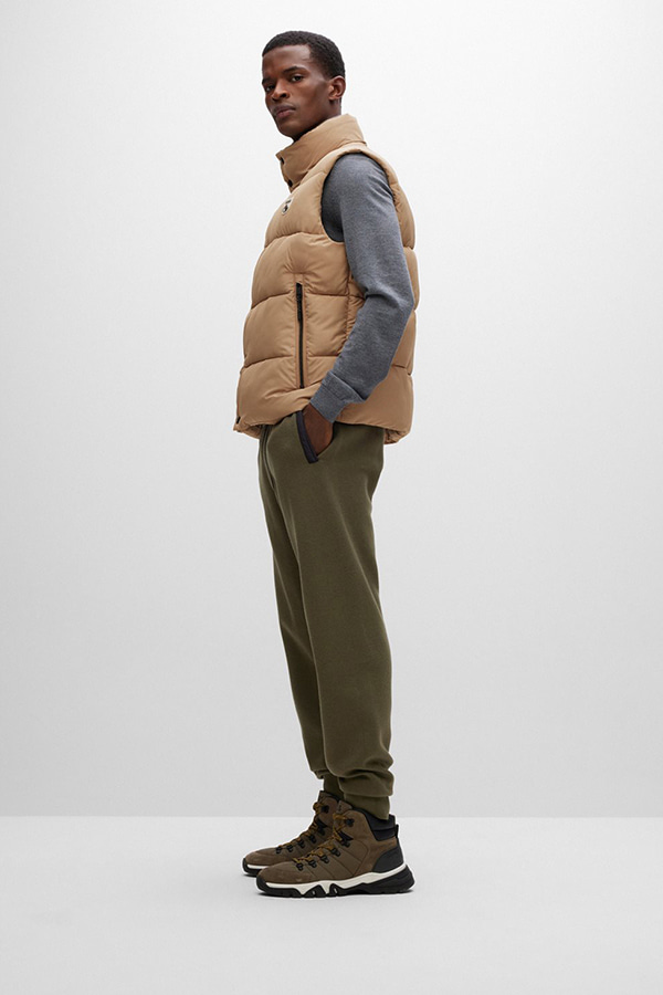 SLEEVELESS JACKET BOSS - 260 BEIGE